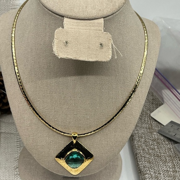 Technibond 18K Gold Over 925 Italy Sterling Silver Pendant Necklace – 30g – Box - Picture 6 of 17